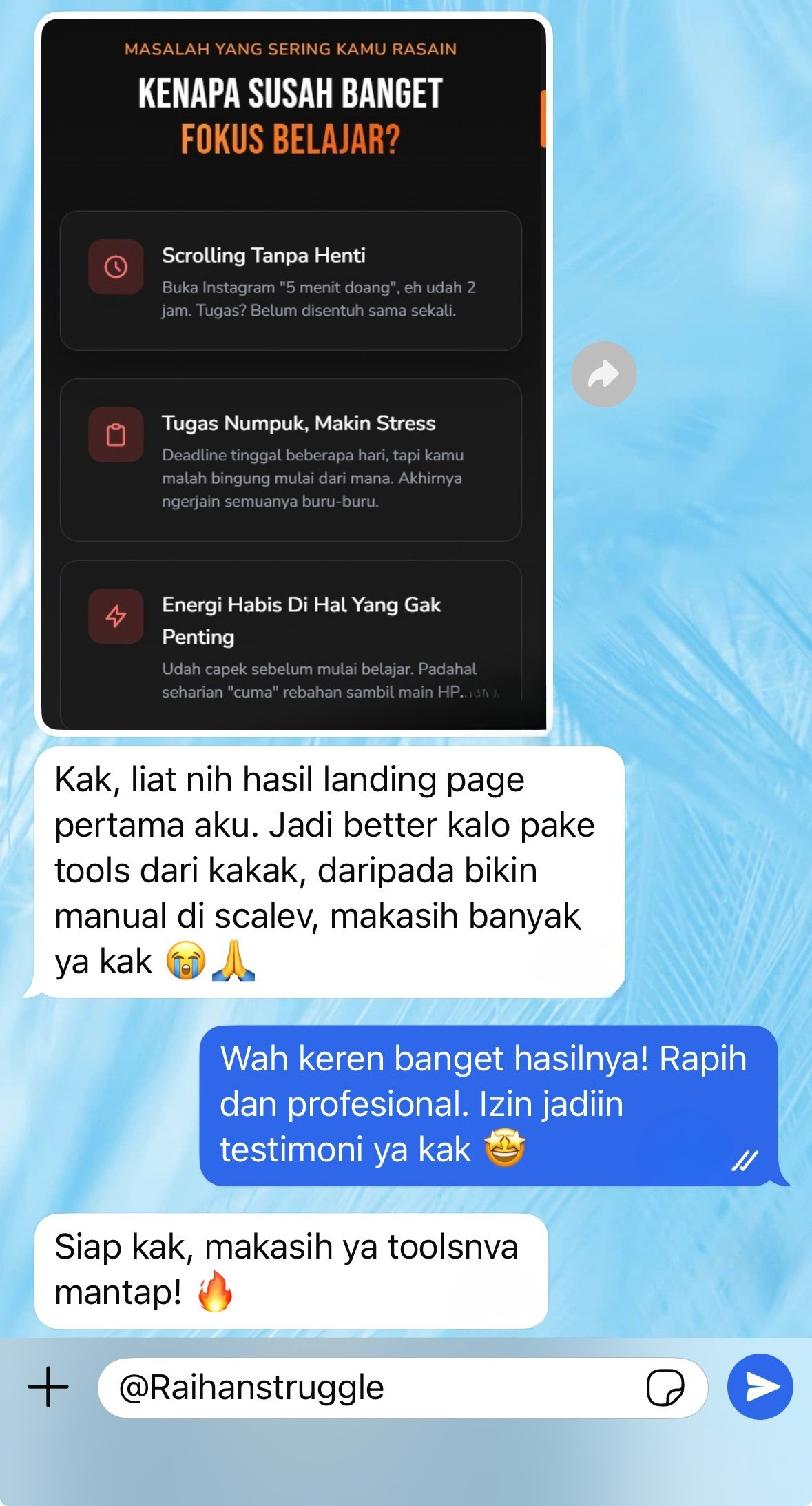 Testimoni 1